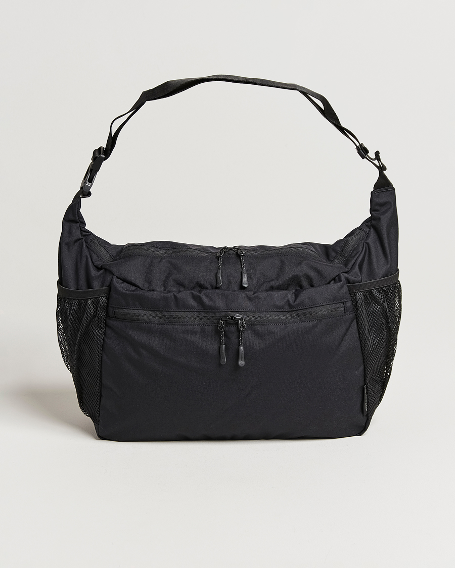 Herren | Snow Peak Everyday Use Middle Shoulder Bag Black | Snow Peak | Everyday Use Middle Shoulder Bag Black