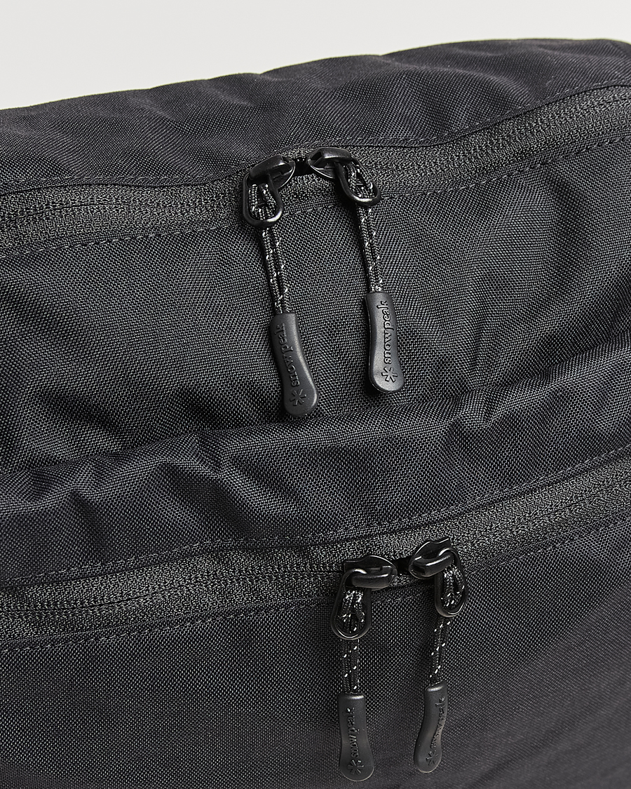 Herren | Snow Peak Everyday Use Middle Shoulder Bag Black | Snow Peak | Everyday Use Middle Shoulder Bag Black