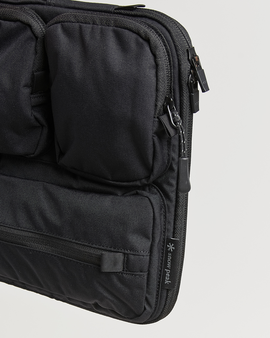 Herren | Snow Peak Everyday Use Laptop Case Black | Snow Peak | Everyday Use Laptop Case Black