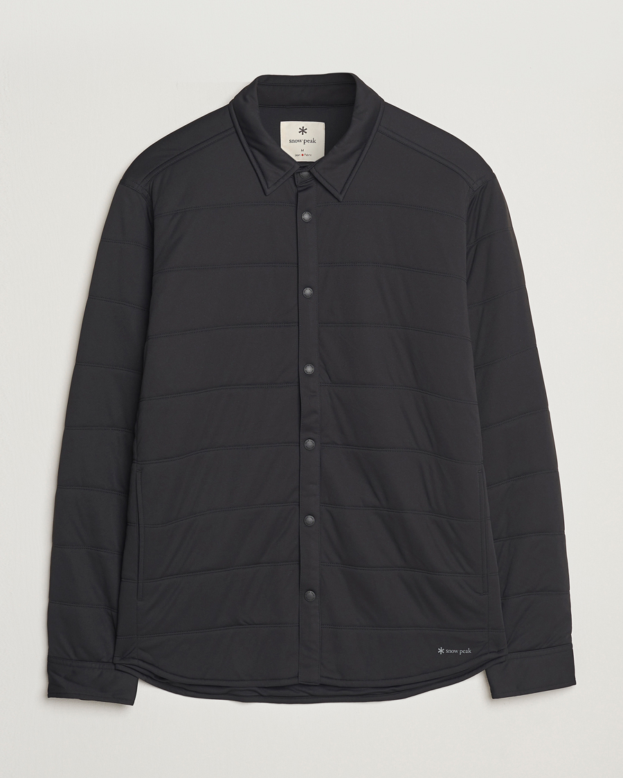 Herren | Hemden | Snow Peak | Flexible Insulated Shirt Black
