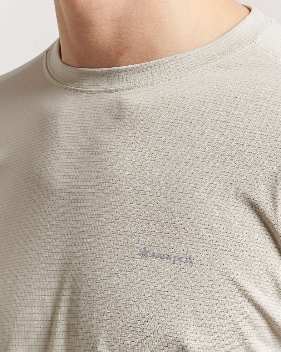Herren | T-Shirts | Snow Peak | Power Dry Long Sleeve T-Shirt Ivory