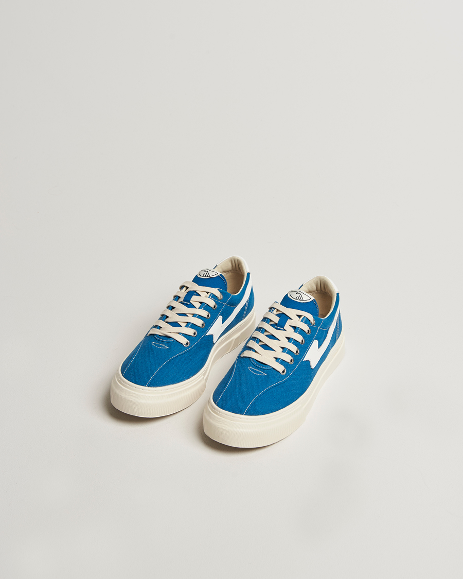Herren | Sneaker | Stepney Workers Club | Dellow S-Strike Cupsole Canvas Sneaker Sea Blue