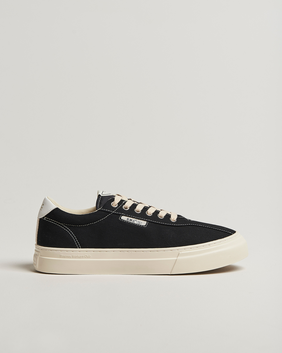 Herren | Sneaker | Stepney Workers Club | Dellow 02 Cupsole Canvas Sneaker Black