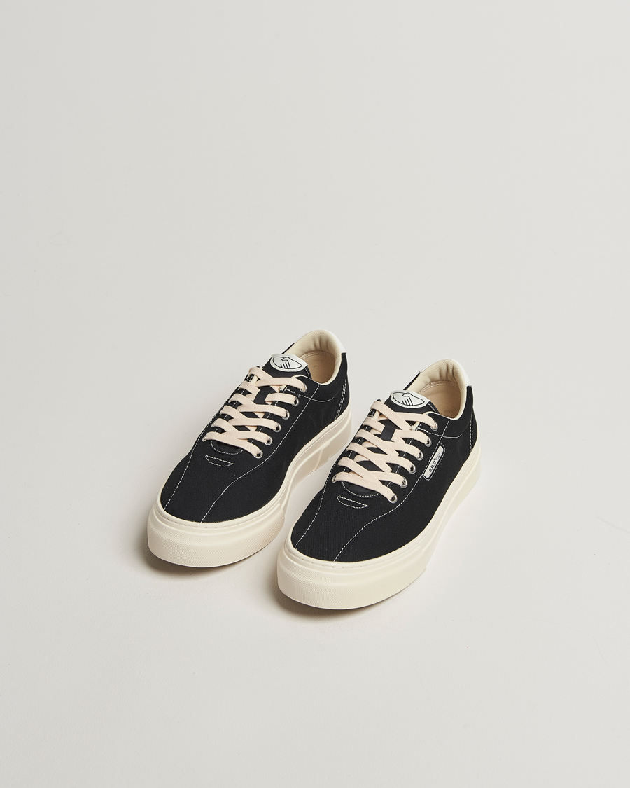 Herren | Sneaker | Stepney Workers Club | Dellow 02 Cupsole Canvas Sneaker Black