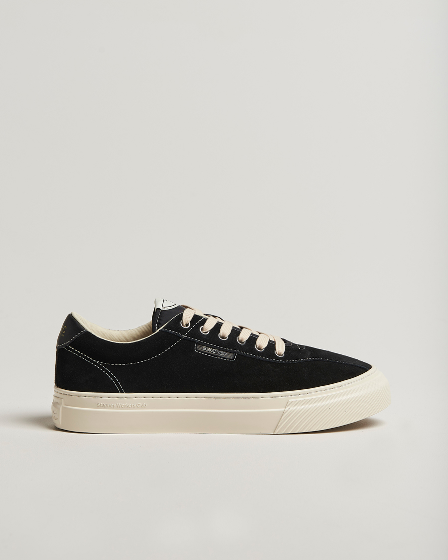 Herren | Sneaker | Stepney Workers Club | Dellow 02 Cupsole Suede Sneaker Black