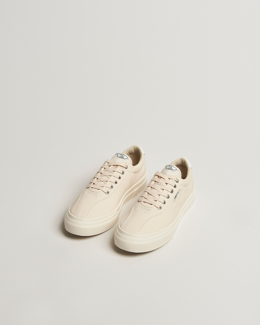 Herren | Sneaker | Stepney Workers Club | Dellow 02 Cupsole Canvas Sneaker Ecru Raw