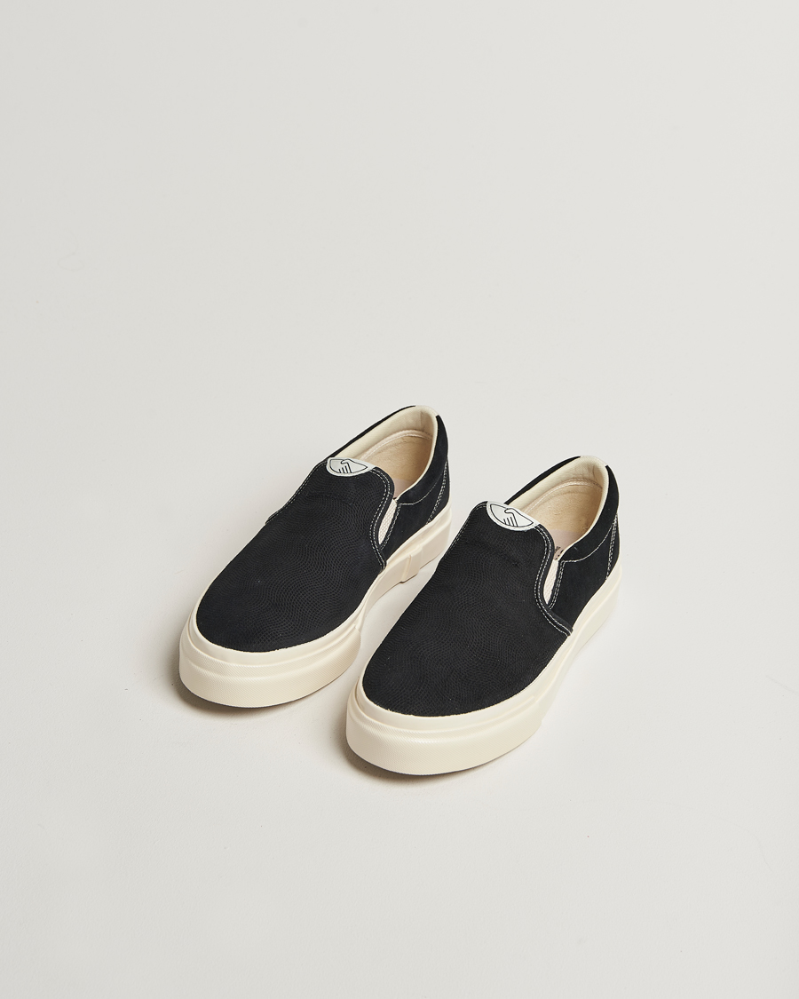 Herren | Sneaker | Stepney Workers Club | Lister Suede Slip-On Sneaker Black