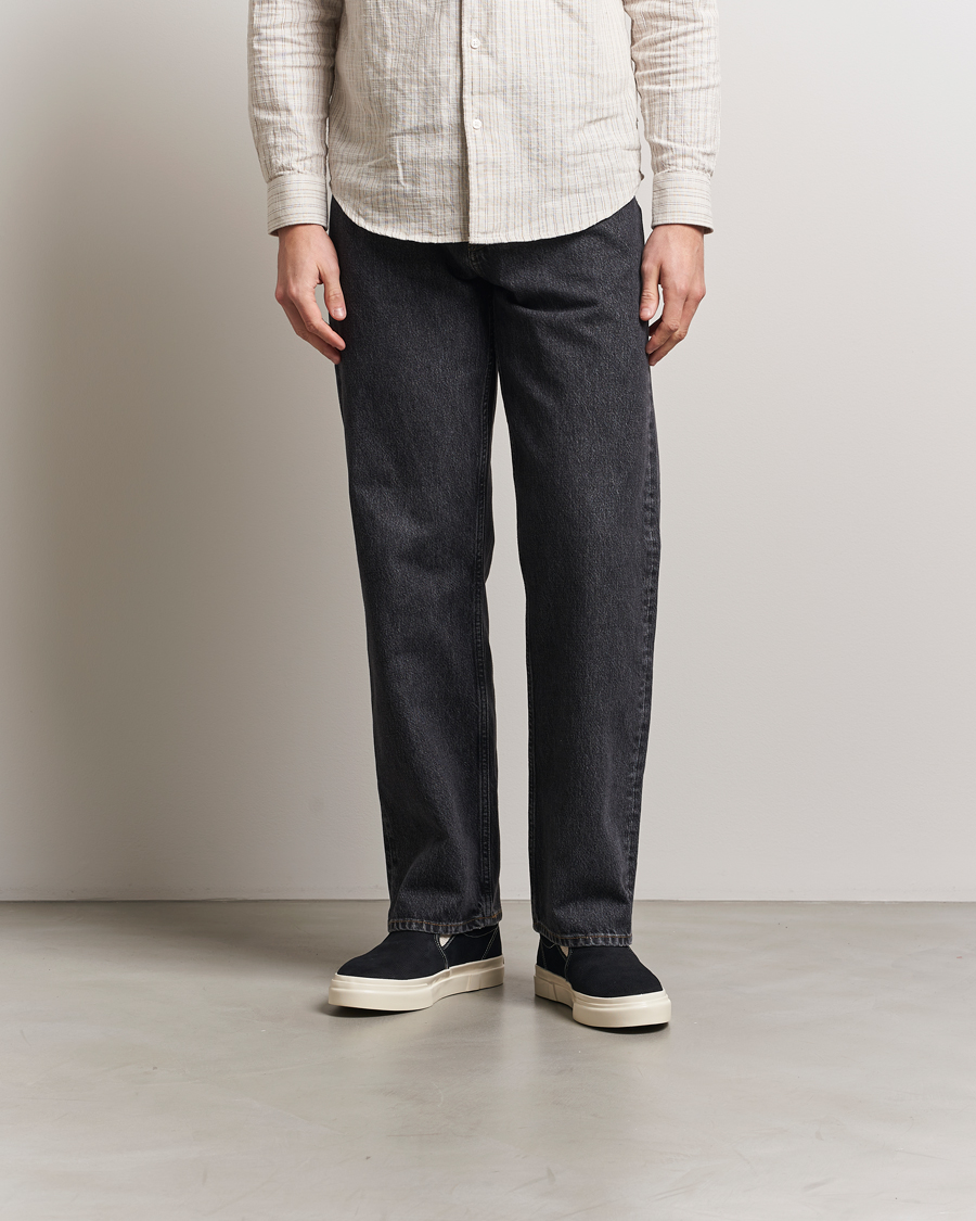 Herren | Sneaker | Stepney Workers Club | Lister Suede Slip-On Sneaker Black