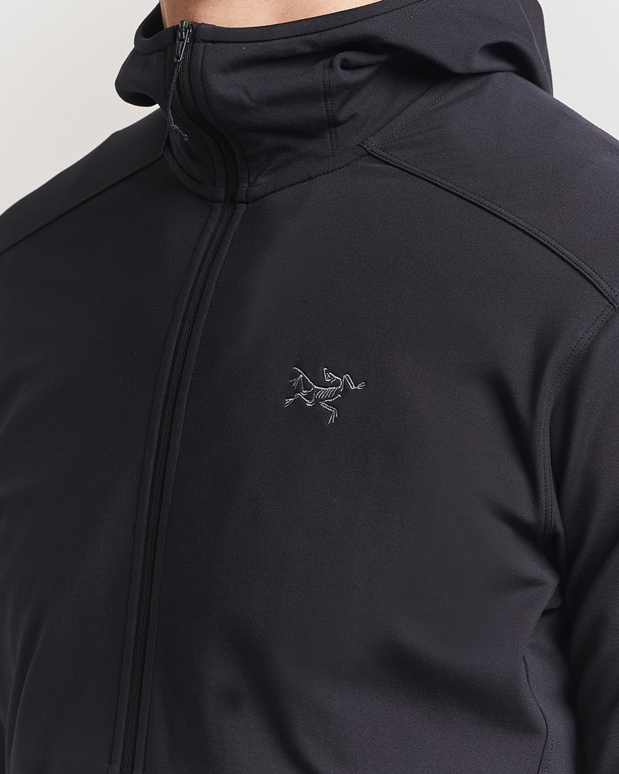 Herren | Pullover | Arc'teryx | Kyanite Lightweight Full Zip Hoodie Black