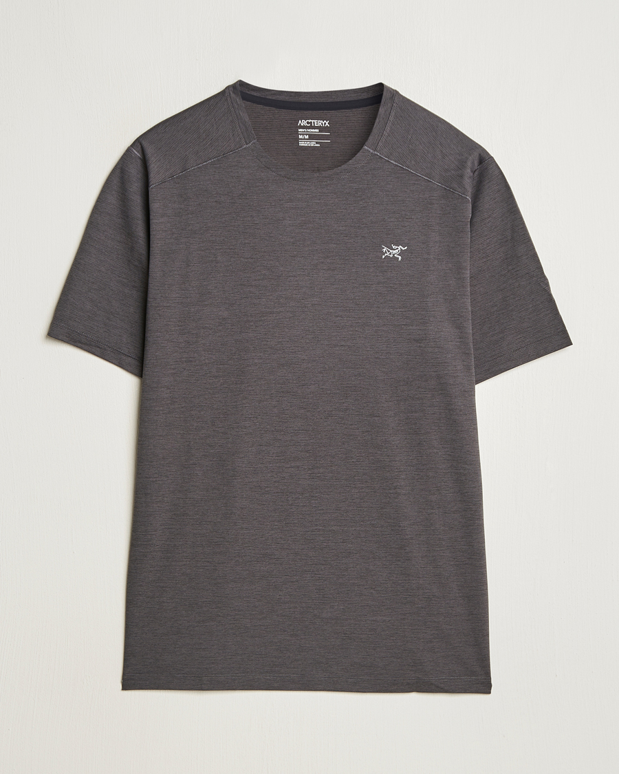 Herren | T-Shirts | Arc'teryx | Cormac Crew Neck T-Shirt Black Heather