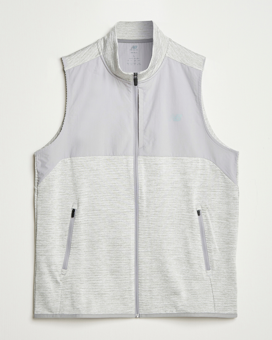 Herren | Jacken | New Balance Running | New Balance Heat Grid Vest Grey