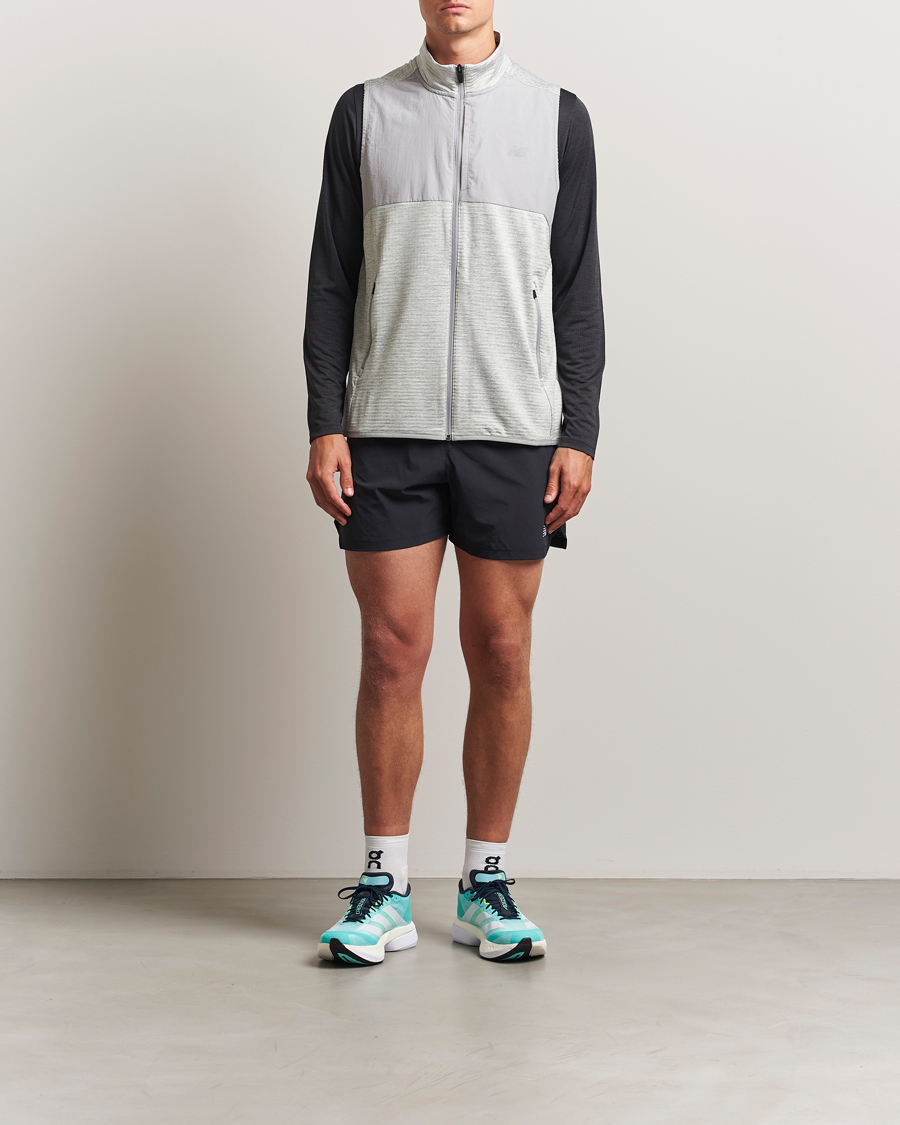 Herren | Pullover | New Balance Running | Heat Grid Vest Athletic Grey