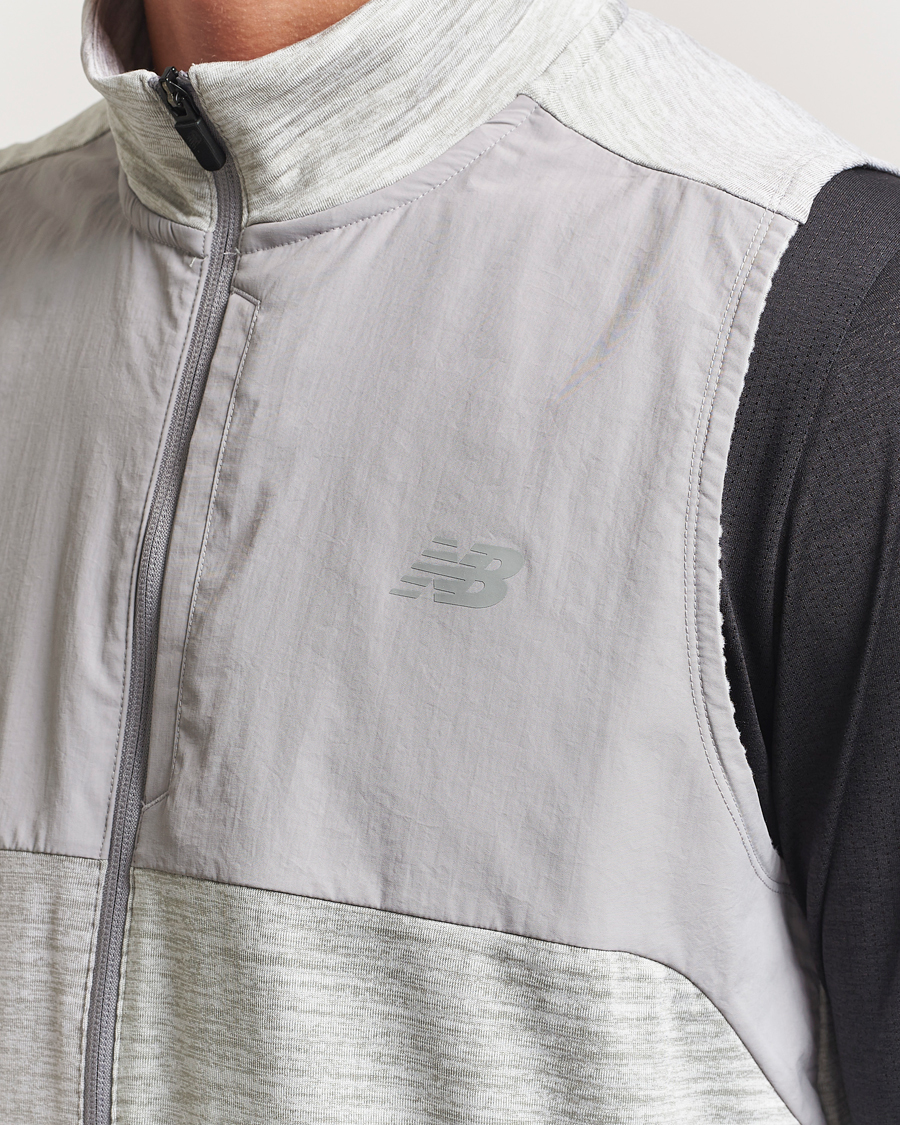 Herren | Pullover | New Balance Running | Heat Grid Vest Athletic Grey