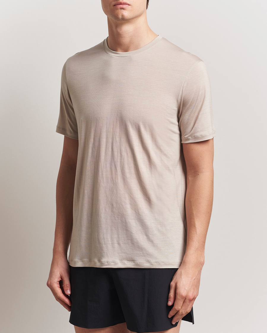 Herren | T-Shirts | Houdini | Tree Tencel T-Shirt Sandstorm