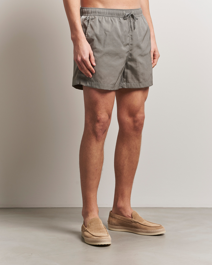 Herren | Badehosen | CDLP | Satin Twill Swim Trunks Steel