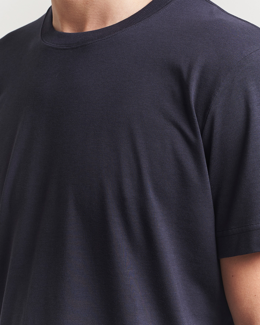 Herren | T-Shirts | CDLP | Midweight T-Shirt Dark Navy