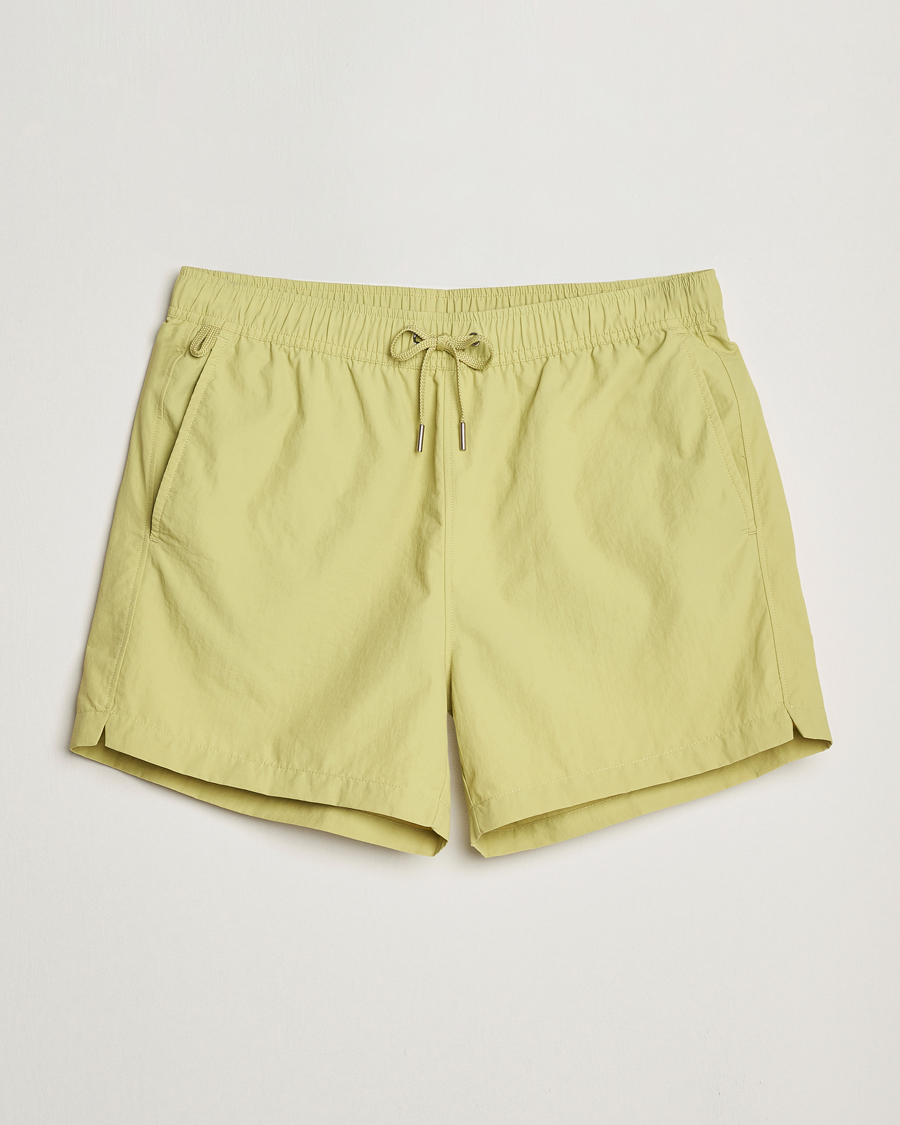Herren | Badehosen | CDLP | Dry Nylon Poplin Swim Trunks Pistachio