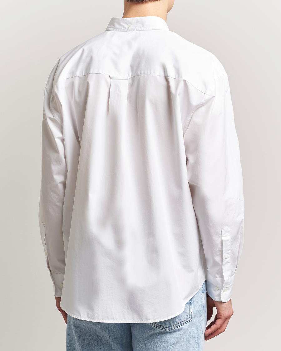 Herren | Hemden | GANT 240 Mulberry Street | Oversized Poplin Shirt White