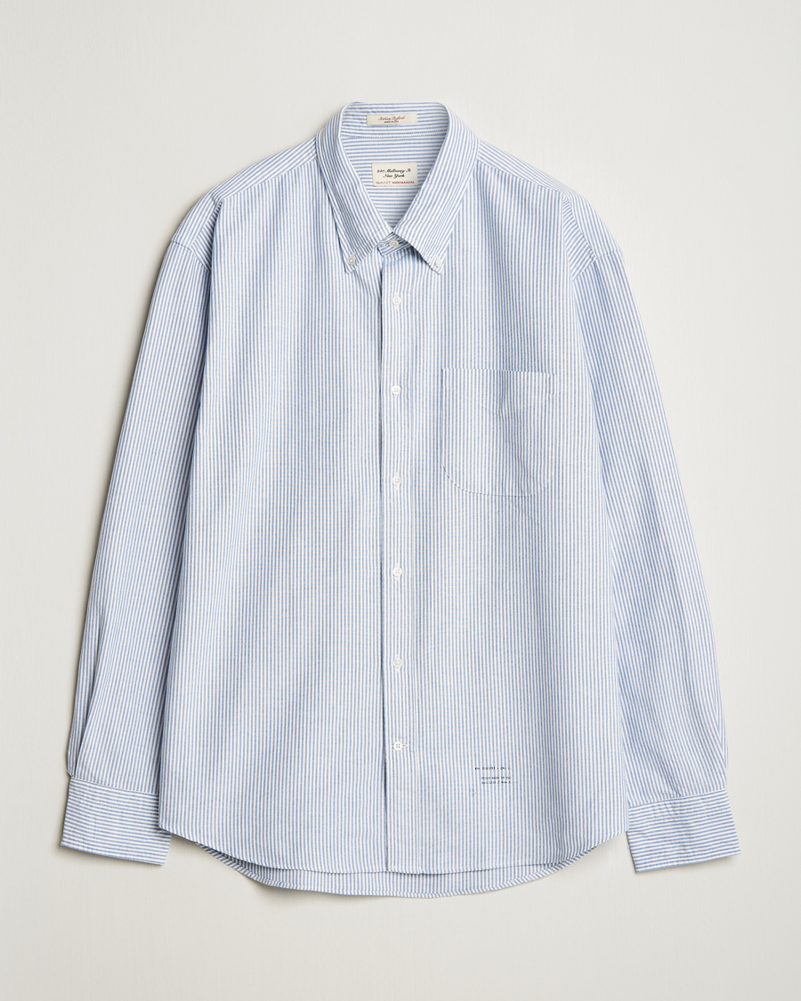Herren | Hemden | GANT 240 Mulberry Street | Relaxed Fit US Oxford Banker Shirt Blue/White