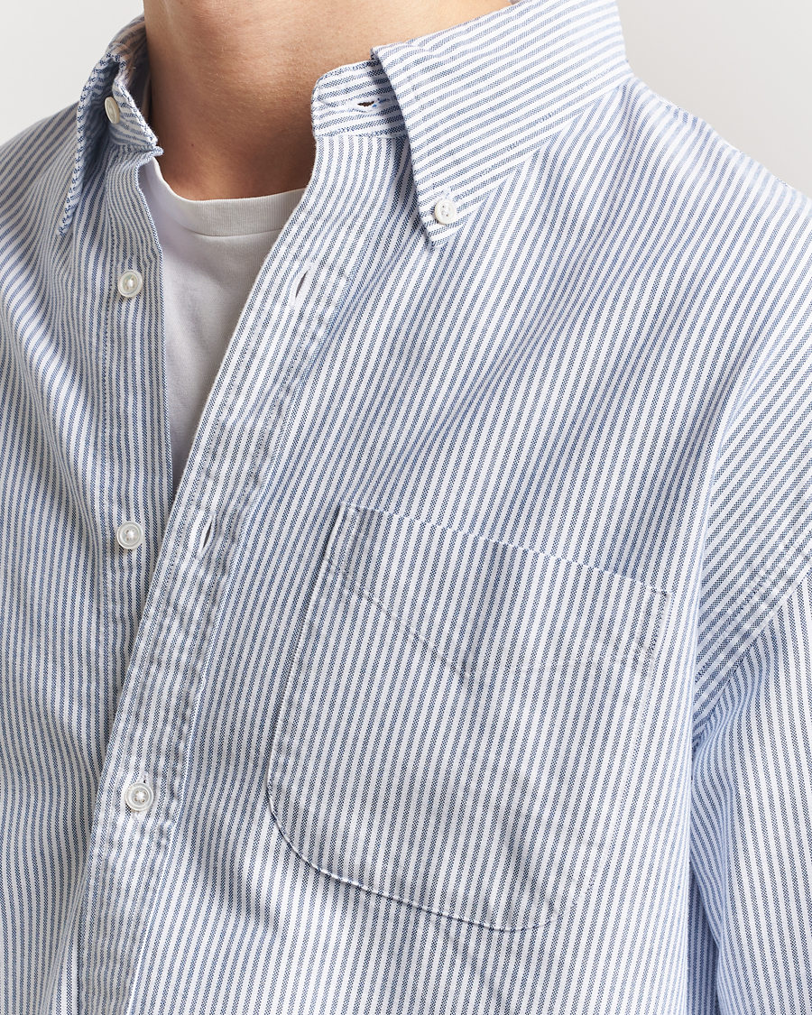 Herren | Hemden | GANT 240 Mulberry Street | Relaxed Fit US Oxford Banker Shirt Blue/White