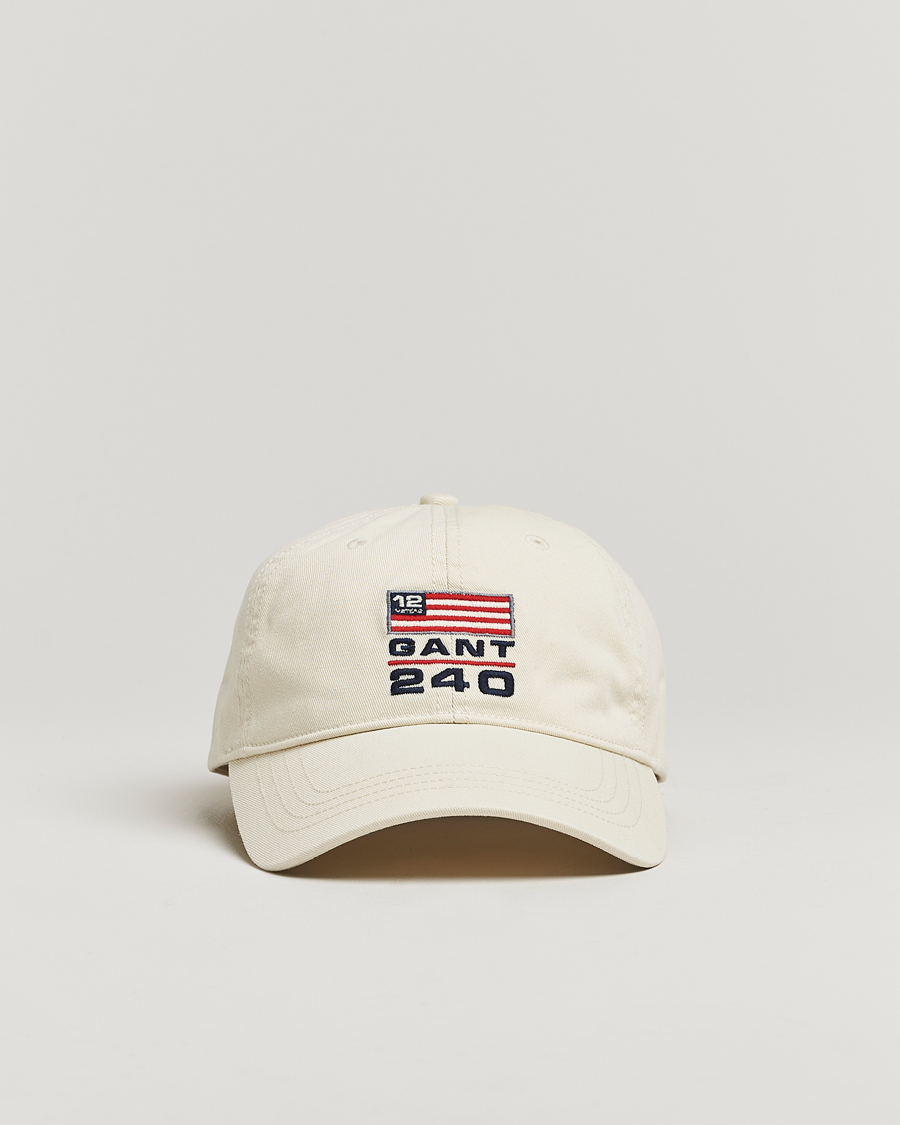 Herren | Hüte & Mützen | GANT 240 Mulberry Street | 240 Flag Cap Cream