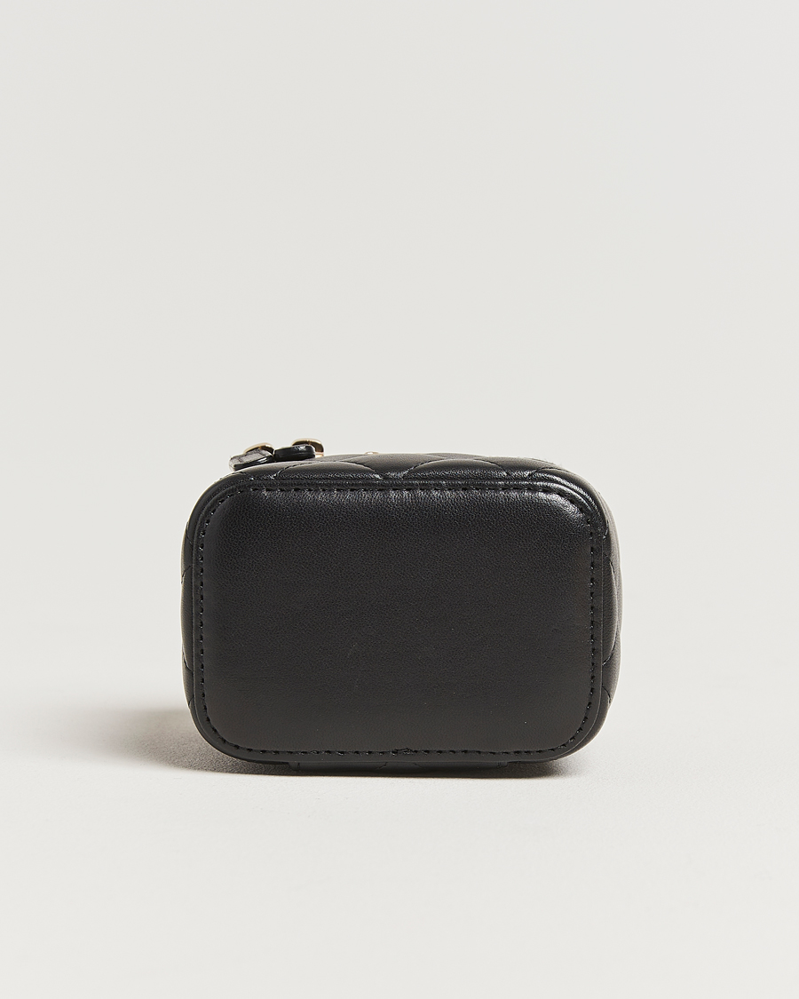 Herren | Gifts for Her | Chanel Pre-Owned | Vanity Chain Shoulder Bag Lambskin Matelassé Black