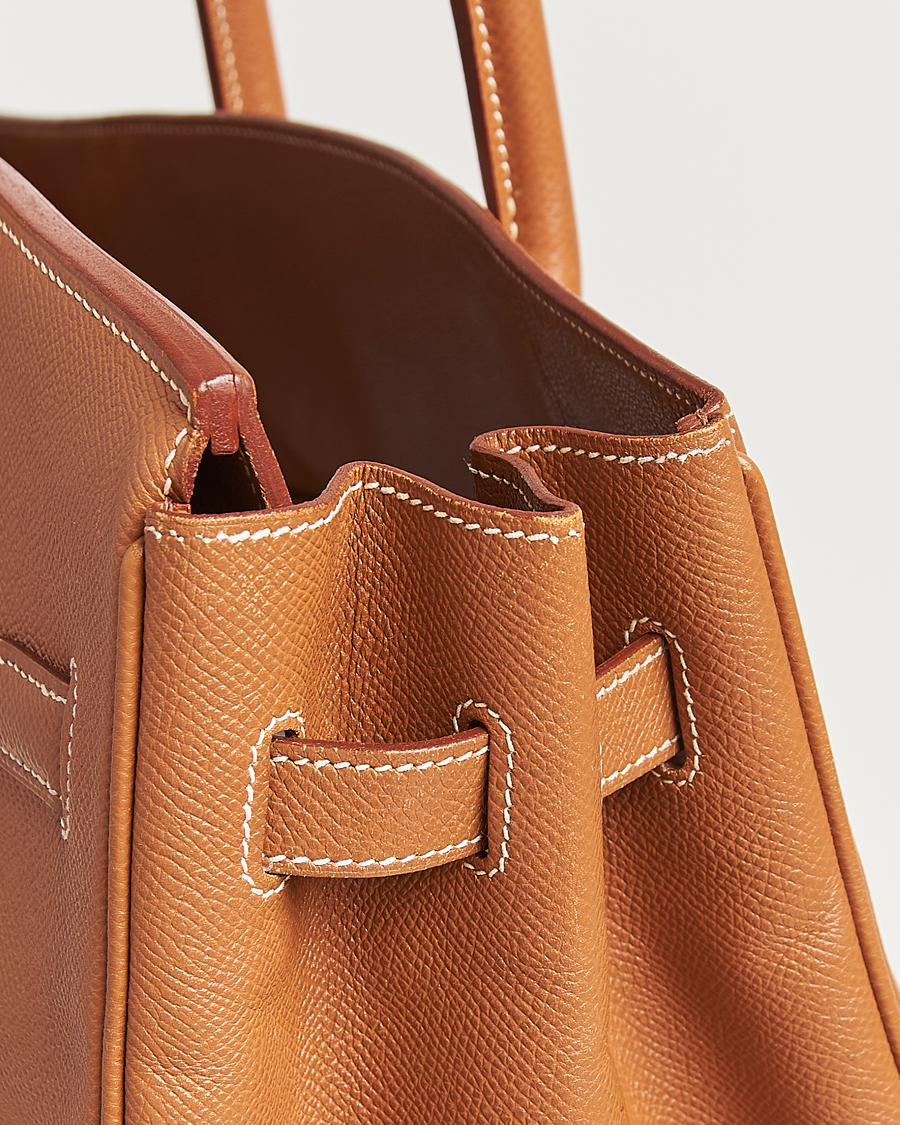 Herren | Hermès Pre-Owned Birkin 35 Handbag Courchevel Gold | Hermès Pre-Owned | Birkin 35 Handbag Courchevel Gold
