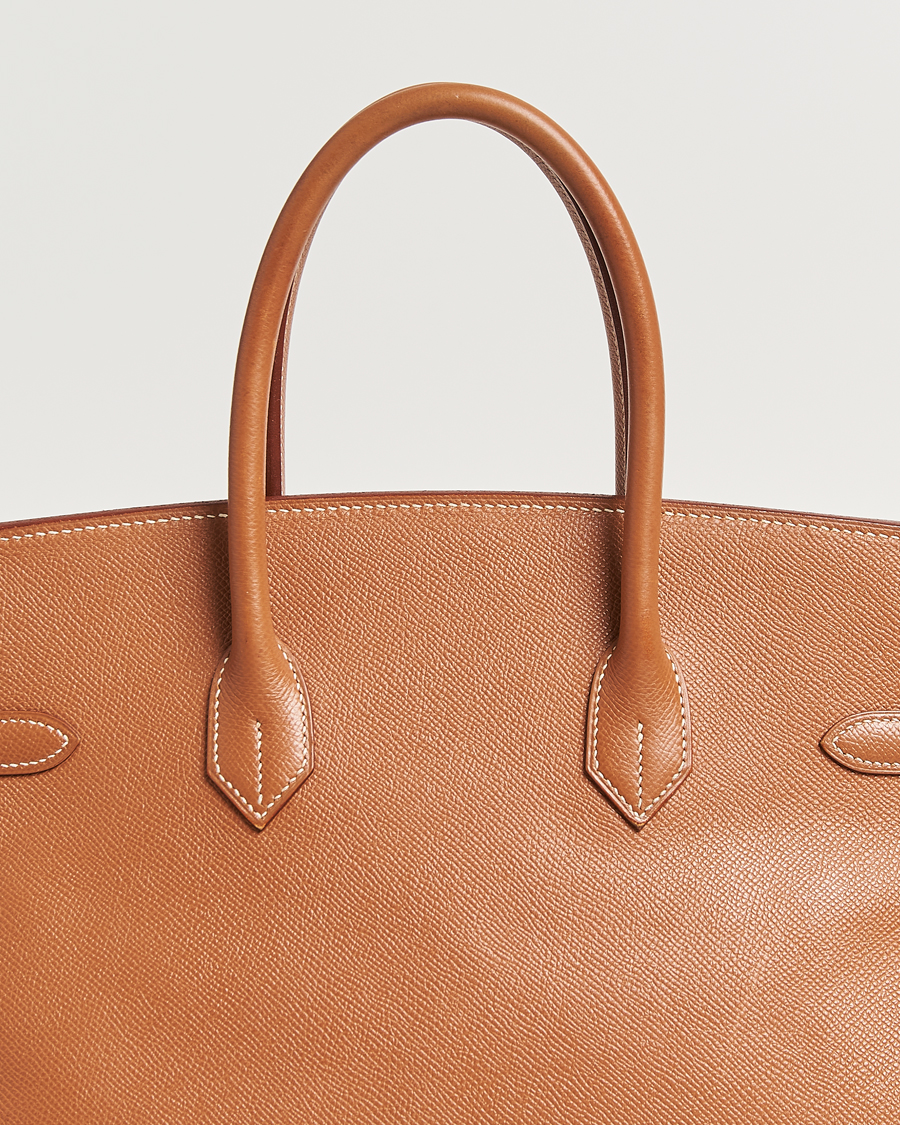Herren | Hermès Pre-Owned Birkin 35 Handbag Courchevel Gold | Hermès Pre-Owned | Birkin 35 Handbag Courchevel Gold