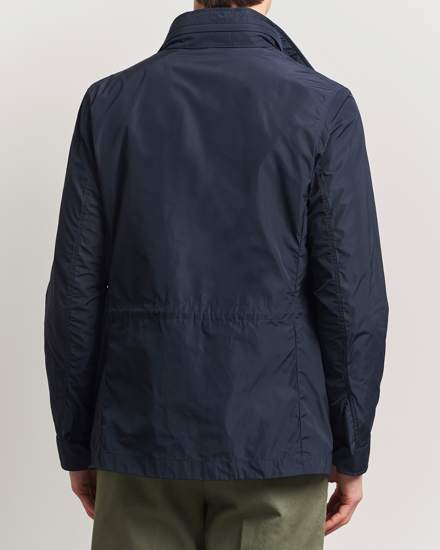 Herren | Jacken | Incotex | Technical Nylon Field Jacket Navy