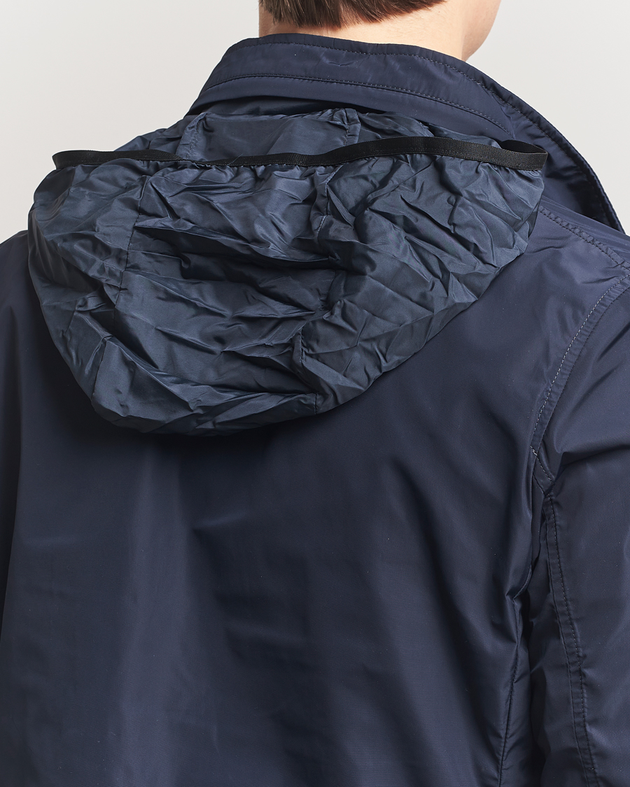Herren | Jacken | Incotex | Technical Nylon Field Jacket Navy