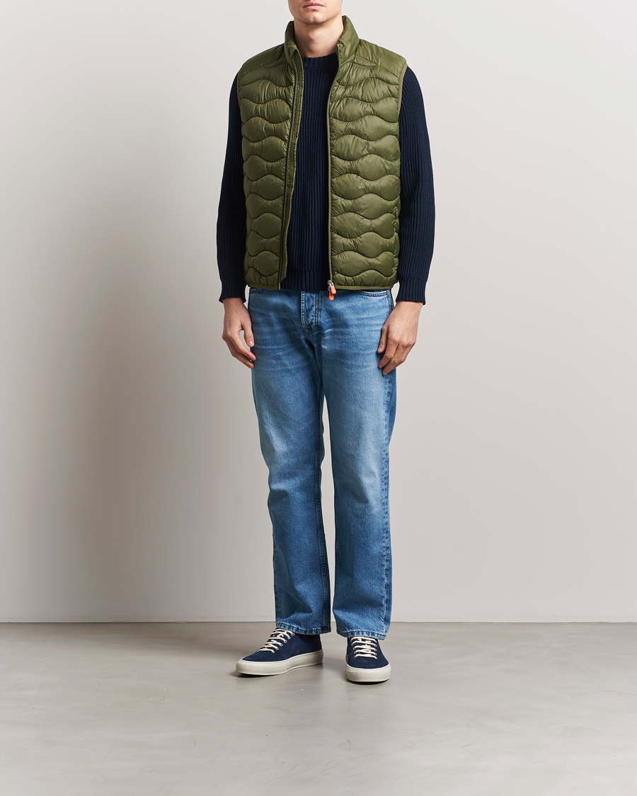 Herren | Westen | Save The Duck | Tide Lightweight Padded Vest Dusty Olive