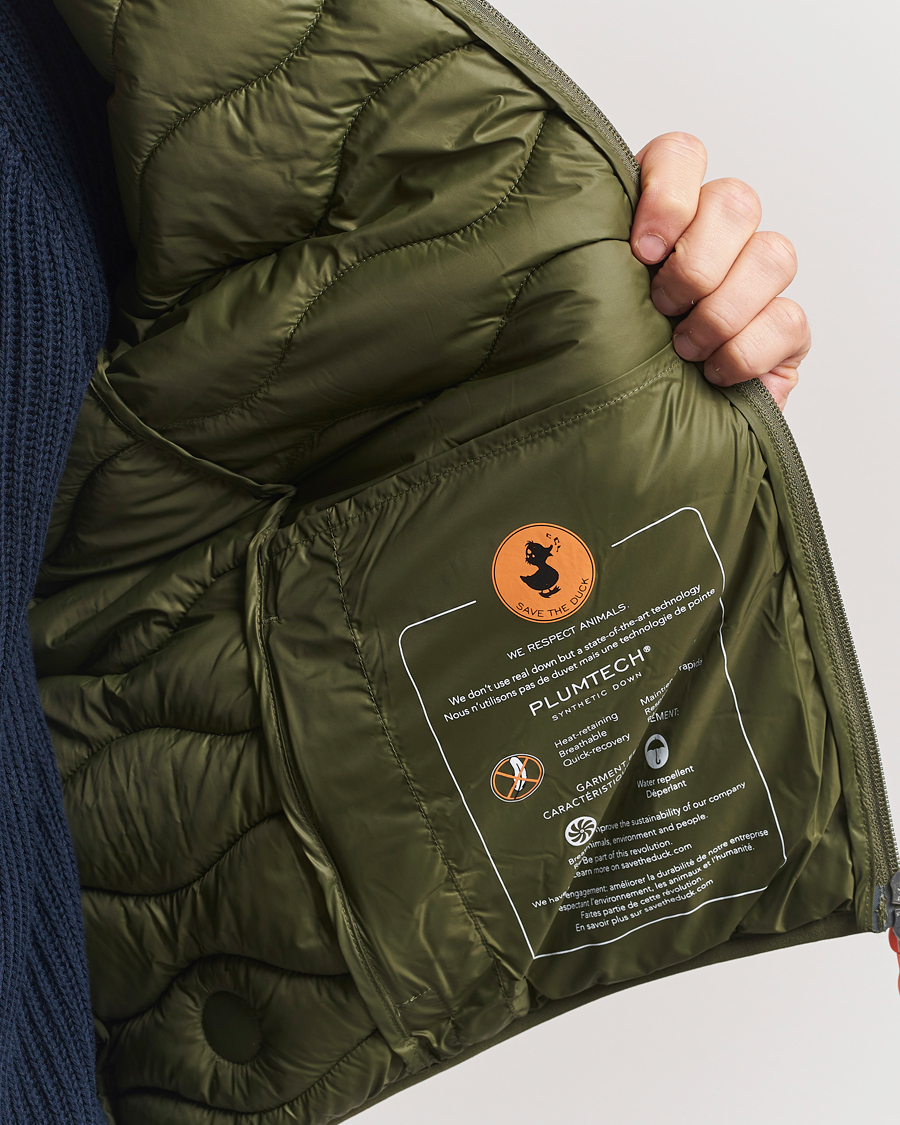 Herren | Westen | Save The Duck | Tide Lightweight Padded Vest Dusty Olive