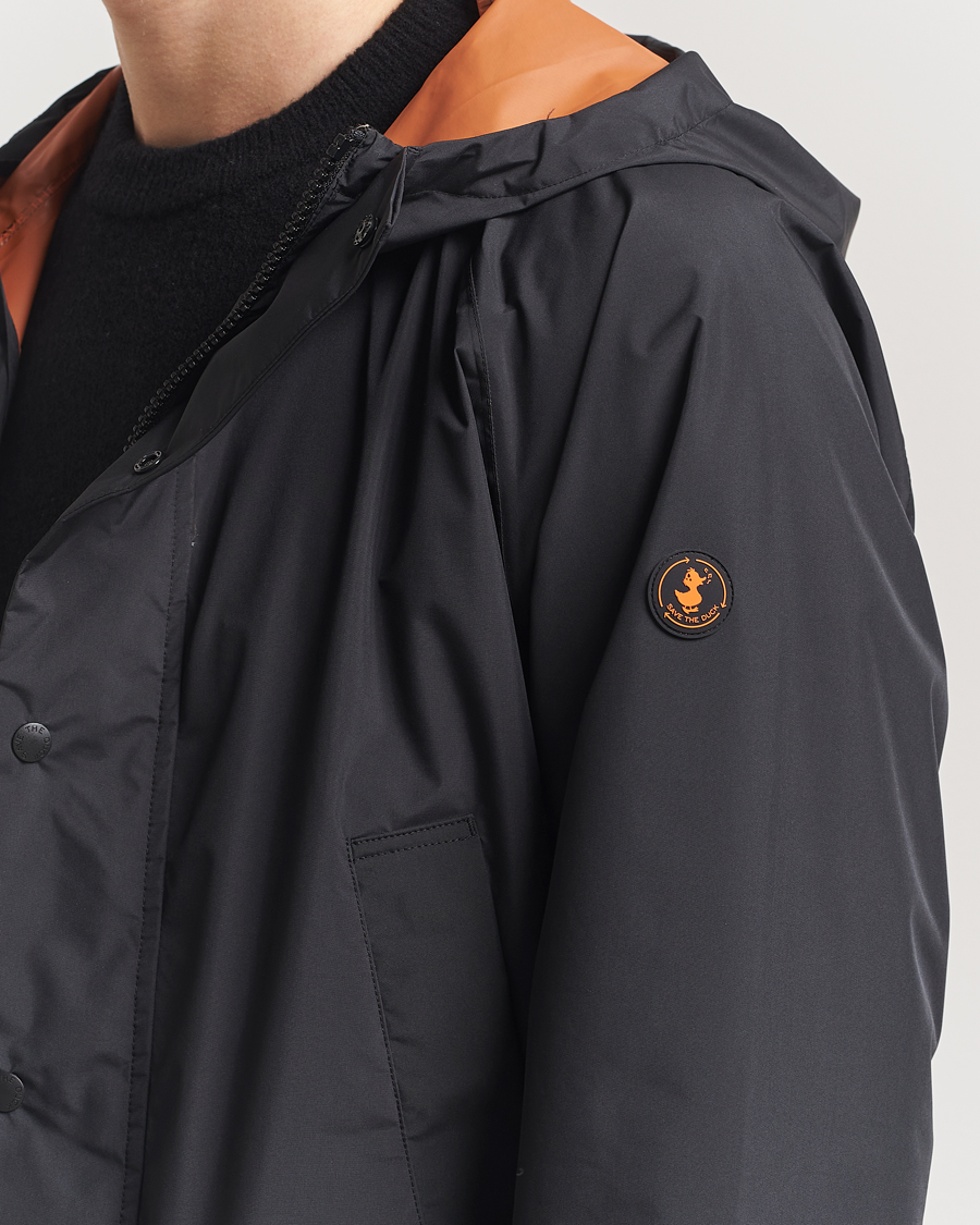 Herren | Jacken | Save The Duck | Ghibli Wind/Water Resistant Hooded Jacket Black