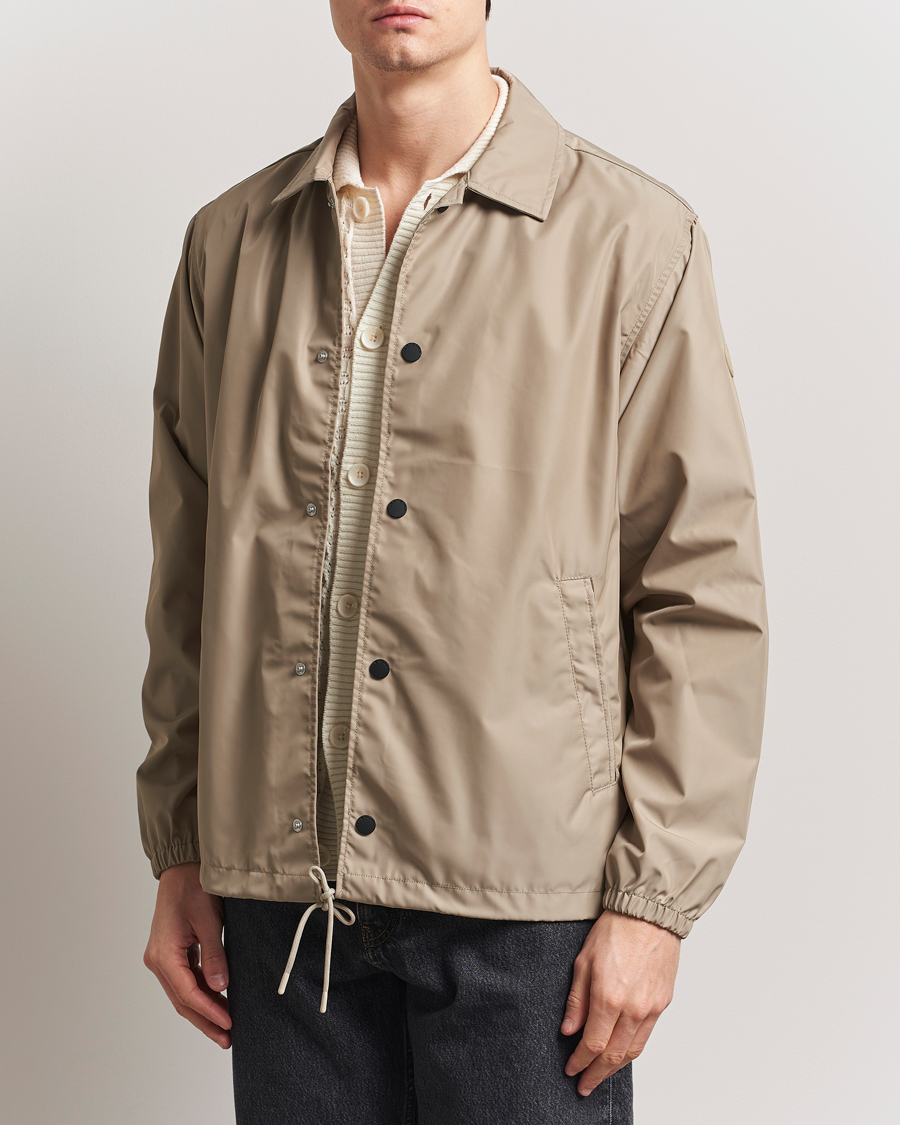 Herren | Jacken | Save The Duck | Prince Wind/Water Resistant Coach Jacket Stone Beige