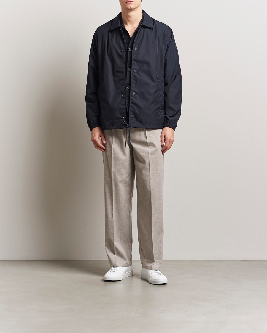 Herren | Jacken | Save The Duck | Prince Wind/Water Resistant Coach Jacket Blue Black