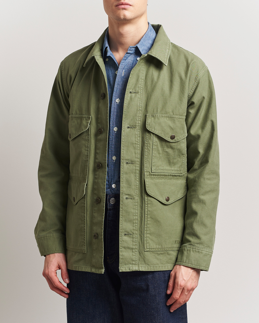 Herren | Jacken | Filson | Reverse Sateen Field Cruiser Washed Green