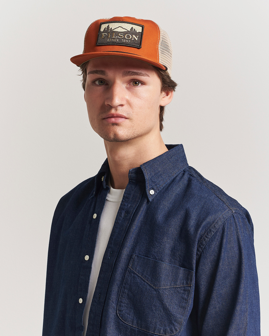 Herren | Hüte & Mützen | Filson | Trucker Mesh Cap Iron Rust