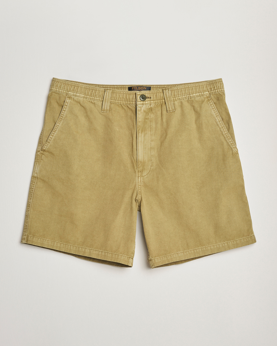 Herren | Shorts | Filson | Oakville Canvas Shorts Slate Olive