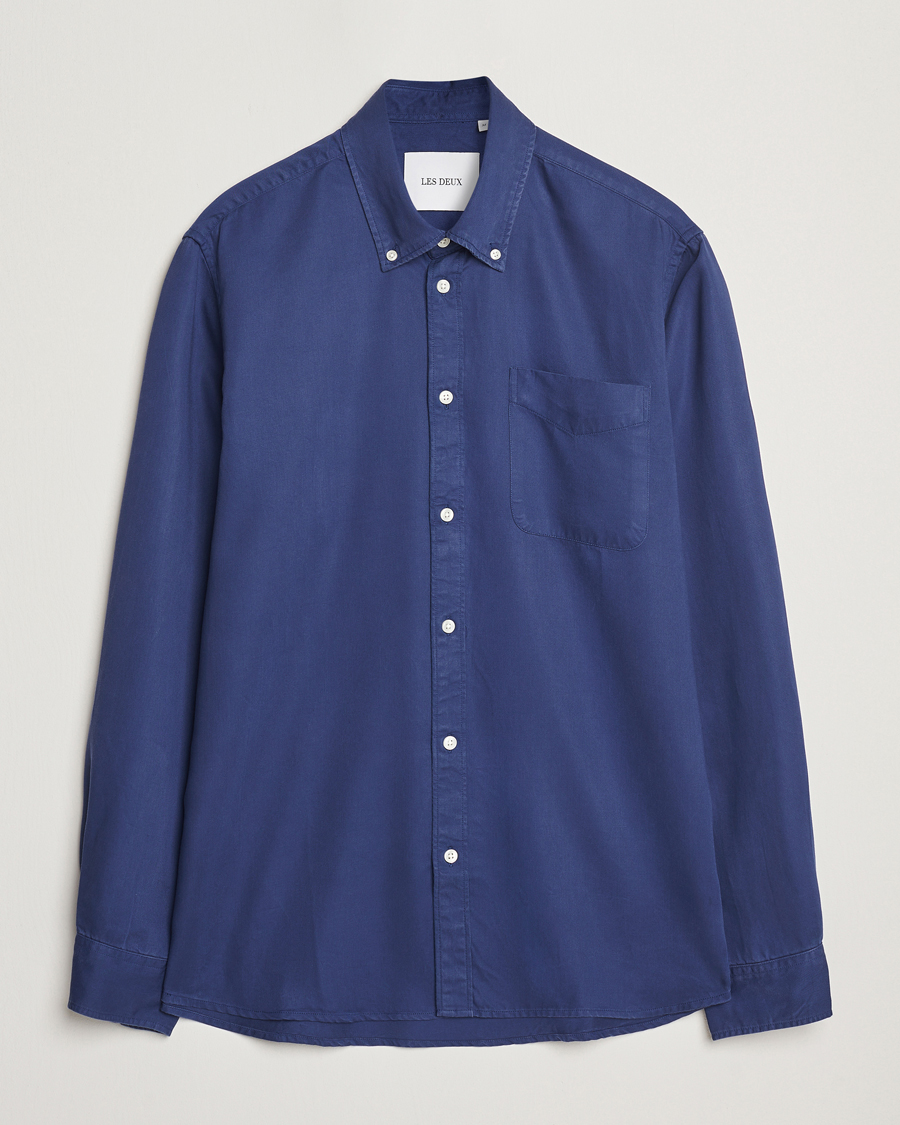Herren | Hemden | LES DEUX | Kent Tencel Shirt Blueprint