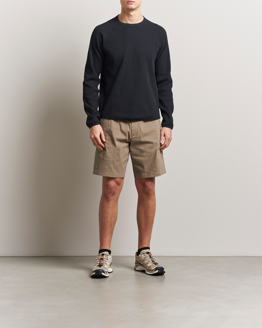 Herren | T-Shirts | Goldwin | WF Light Long Sleeve T-Shirt Black