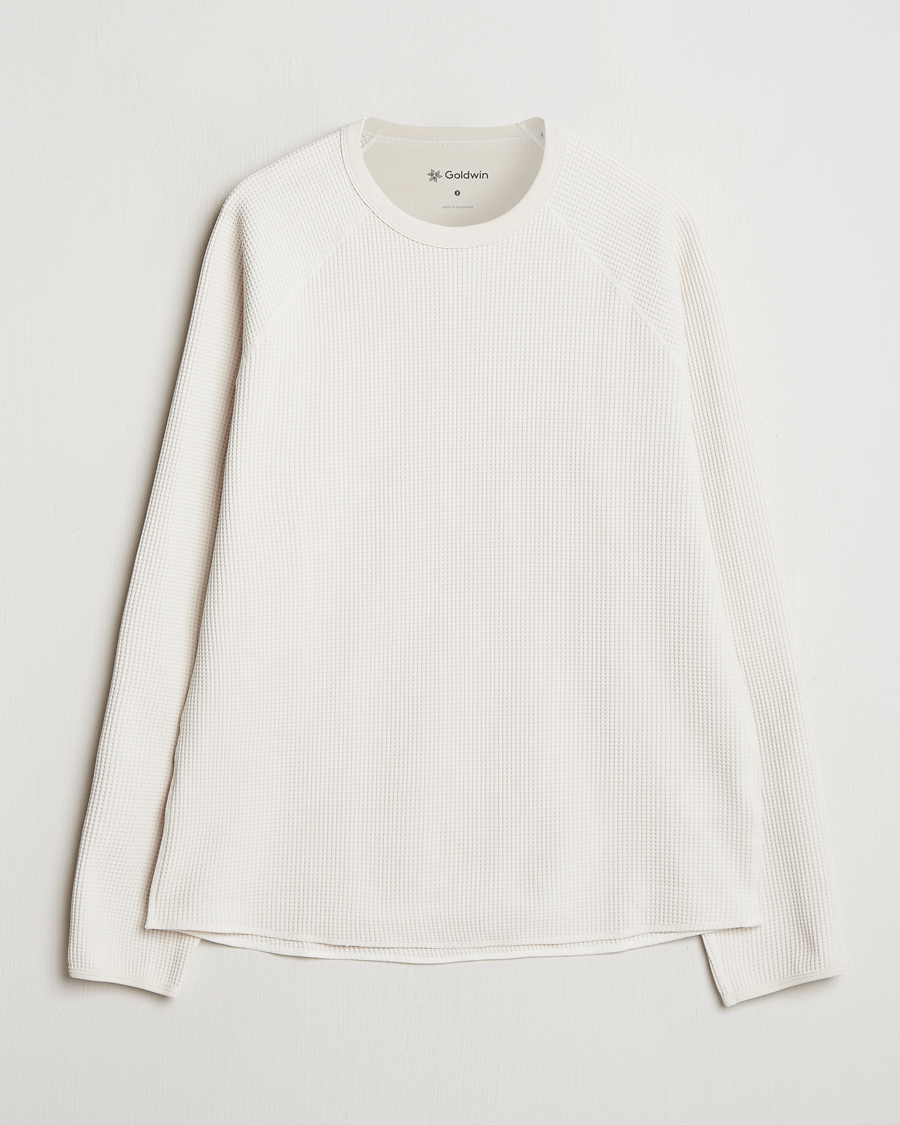 Herren | T-Shirts | Goldwin | WF Light Long Sleeve T-Shirt Ivory