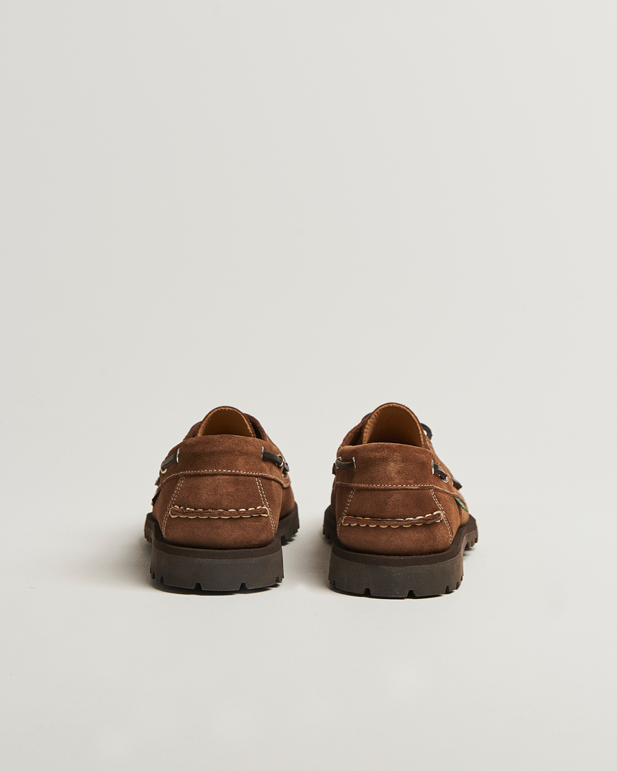 Herren | Segelschuhe | Paraboot | Malo Moccasin Cognac Suede