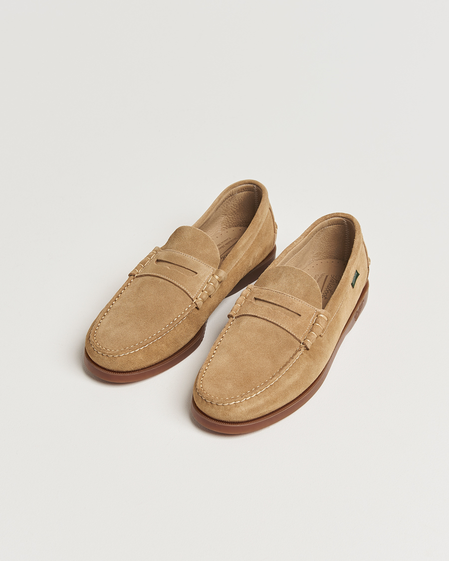 Herren | Loafer | Paraboot | Coraux Moccasin Sand Suede