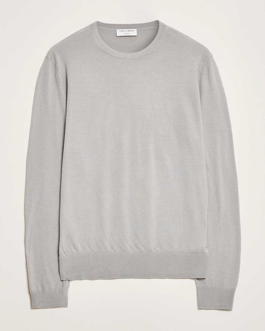 Herren | Pullover | Tiger of Sweden | Connor Merino Sweater Granite