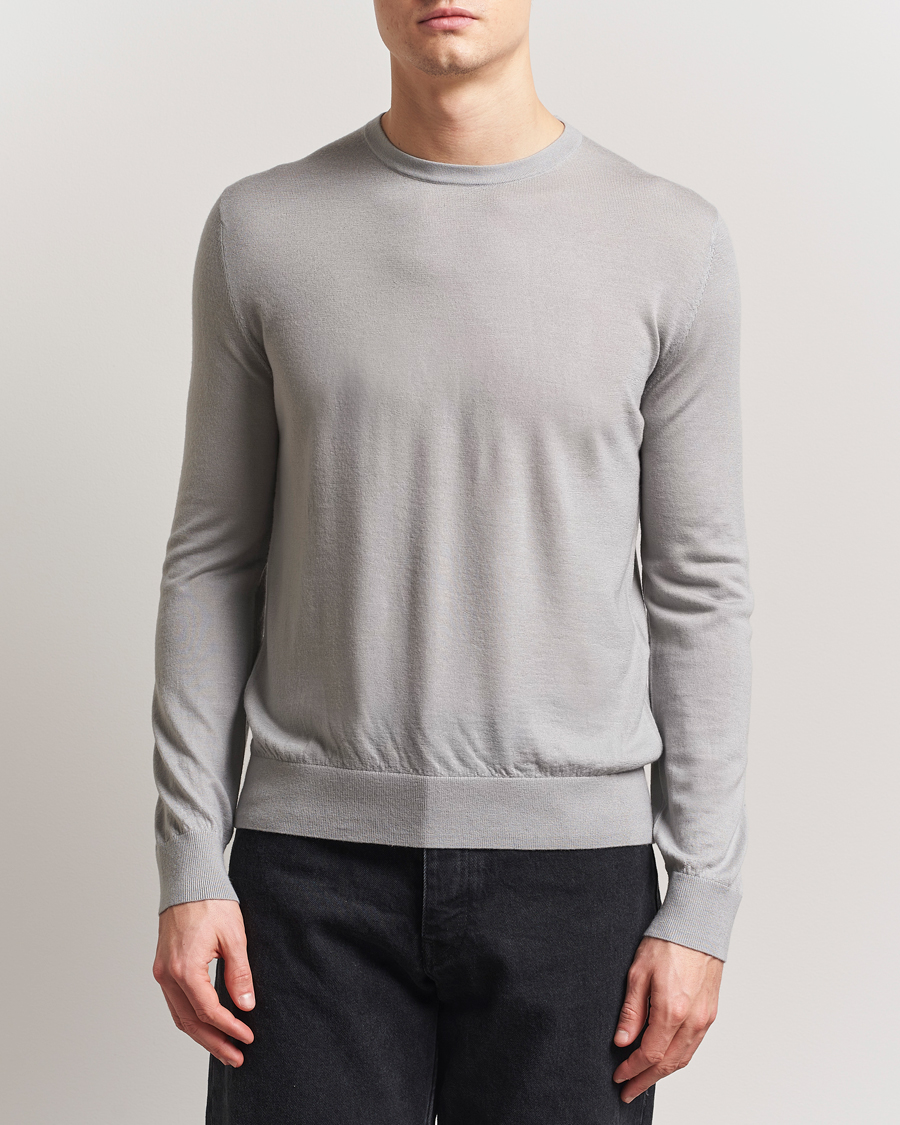 Herren | Pullover | Tiger of Sweden | Connor Merino Sweater Granite