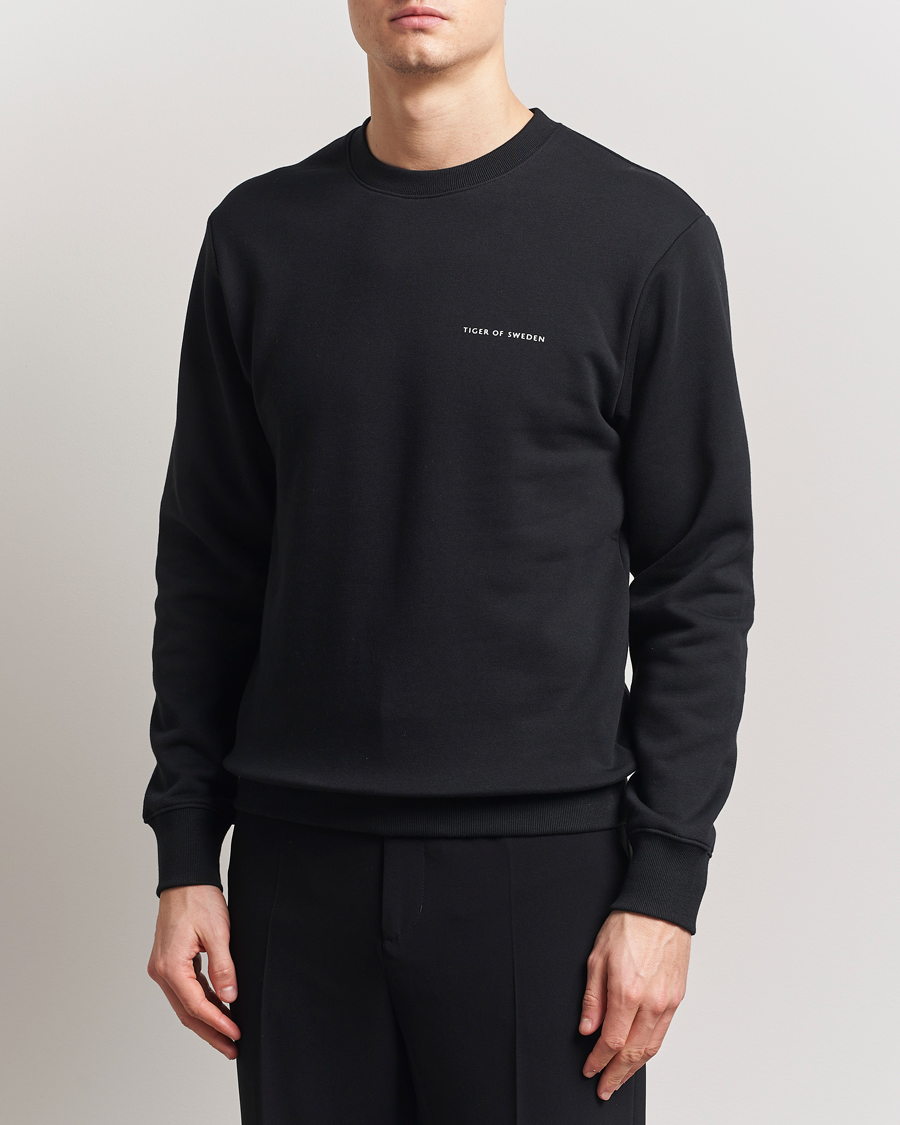 Herren | Pullover | Tiger of Sweden | Emerson Crew Neck Sweatshirt Black