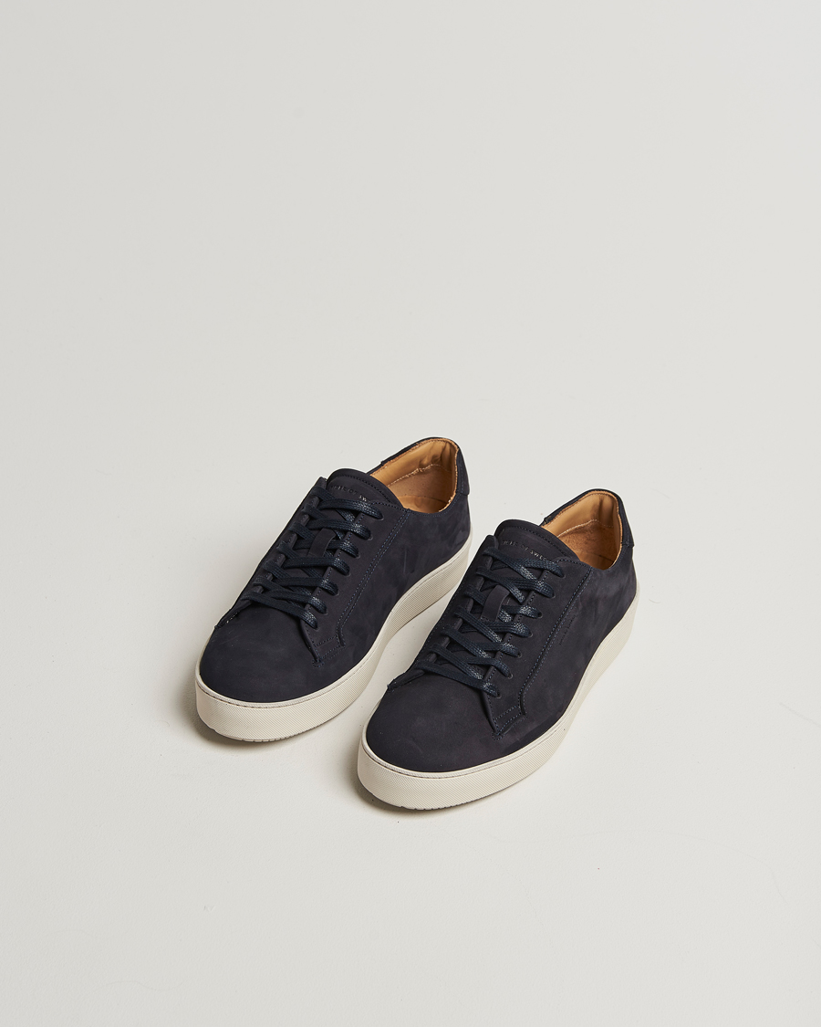 Herren | Sneaker | Tiger of Sweden | Salas Suede Sneaker Light Ink