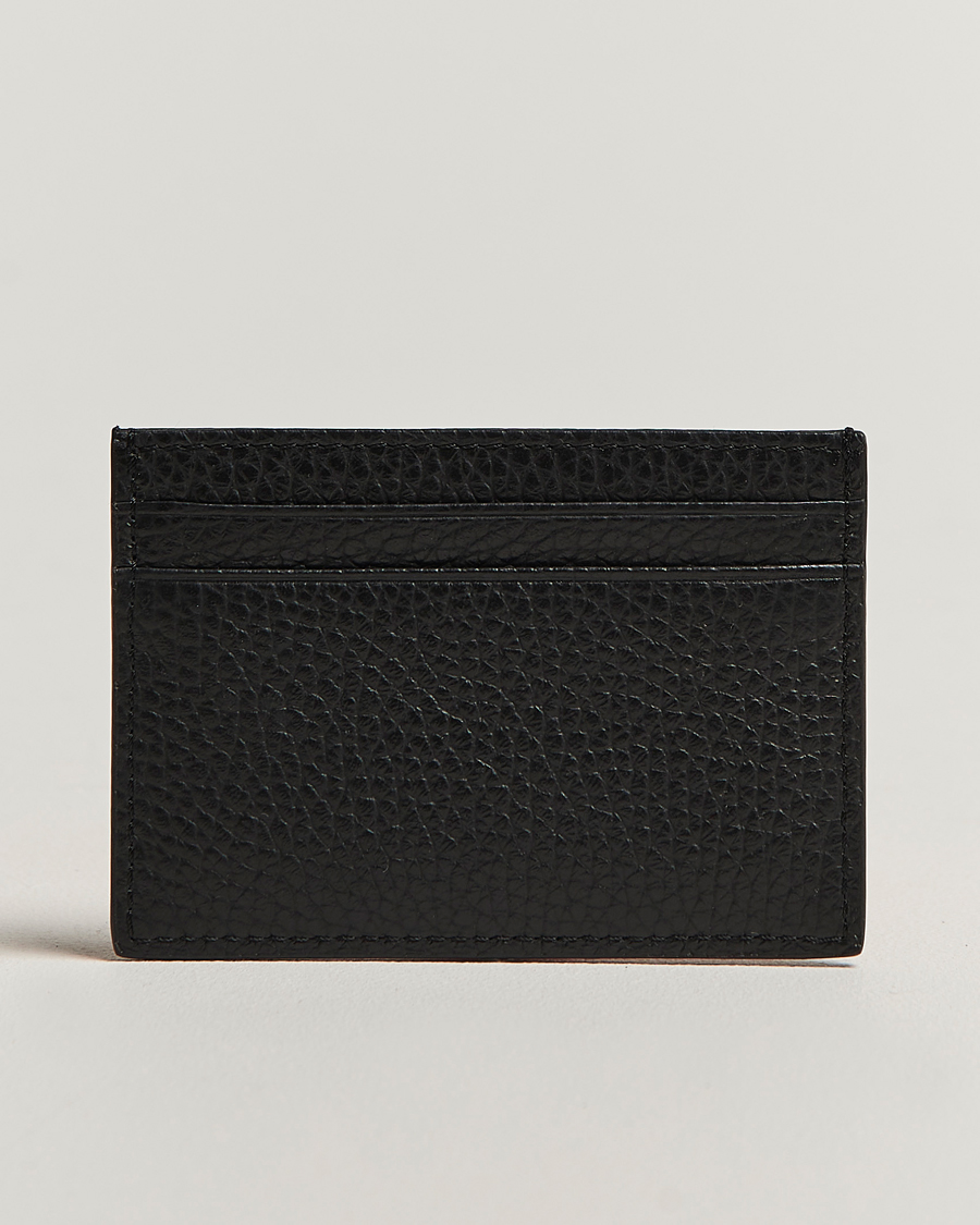 Herren | Geldbörsen | Tiger of Sweden | Wharf Leather Card Holder Black