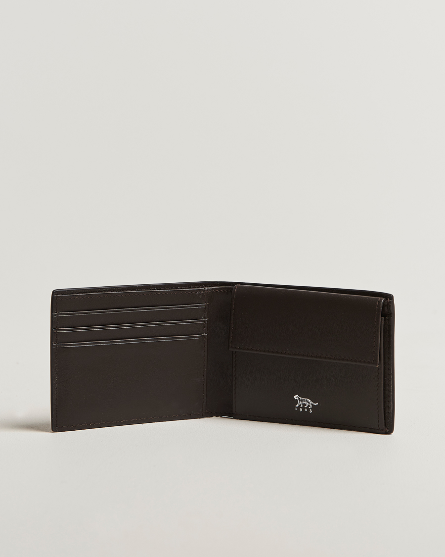 Herren | Geldbörsen | Tiger of Sweden | Wivallius Leather Wallet Dark Brown