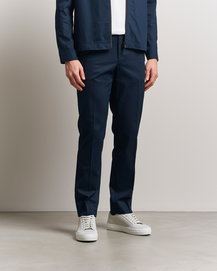Herren | Hosen | J.Lindeberg | Lois Cotton Twill Pants Navy